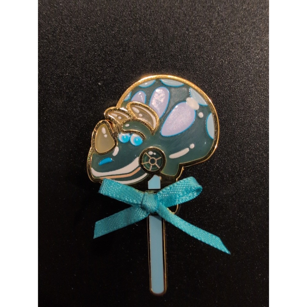 Trixie Stained Glass Disney Pixar Toy Story Character Lollipops Pin with Bow